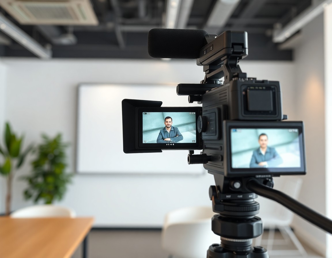 Edição de vídeo corporativo